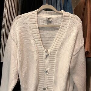 Vintage Chico's White Knit Sweater